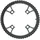 Gates Carbon Drive Cdx Kettenblatt 55 T Schwarz