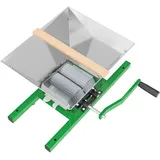 Wiltec Fruchtmühle mit 7 L Trichter Grün