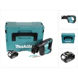 Makita DJR 188 F1J Akku Reciprosäge 18 V Brushless Säbelsäge im Makpac + 1x 3,0 Ah Akku - ohn