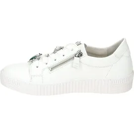 Gabor Sportliche Schnürschuhe in Weiß | Gr.: 38