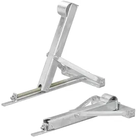 PRO PLUS Höhenverstellbare Nivellierstützen 2 Stück für Anhänger 450 kg