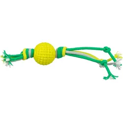 TRIXIE Schnur mit Ball und Ton 9x44 cm