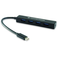 Conceptronic 4 Port USB 3.0 Hub, USB-C 3.0 [Stecker]