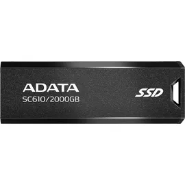 A-Data SC610 2 TB USB 3.2 Gen 2 Schwarz