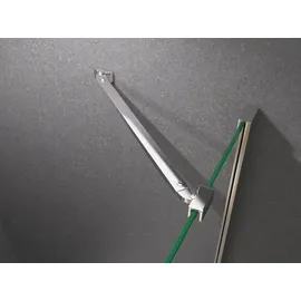 Buylando Nora 100x80x100 cm H: 195 cm U Form Duschkabine Klarglas - Buylando