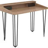 Vicco Schreibtisch Sannar 110 x 60 cm mit Schubladen