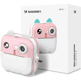 wozinsky WDT Thermodruckerkamera für Kinder Rosa