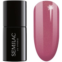 Semilac UV Nagellack Hybrid 377 Shimmer Stone Ruby 7ml