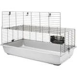 Nagerkäfig Savic Ambiente 120, schwarz mit grauem Sockel