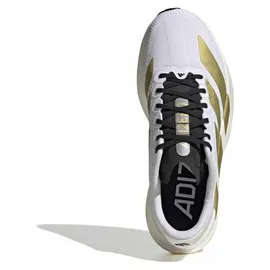 adidas Adizero Evo SL Woven Damen Ftwr White/Matte Gold/Core Black 38 