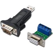 Digitus USB 2.0 Adapter 0,8 m Schwarz