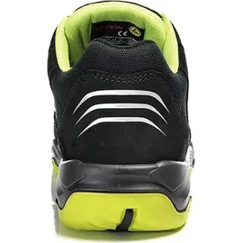 ELTEN AMBITION BOA Low ESD S2, Stahlkappe, leicht, sportlich, Schwarz/Gelb, Größe: 45