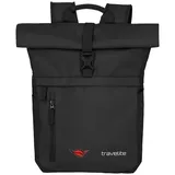 Travelite AIDA Rollup Rucksack Schwarz