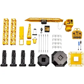 Jamara Kran Turmdrehkran Crane XXL 128 2,4GHz RTR gelb (406320)