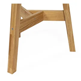 Andas Garderobenständer Eiche Braun