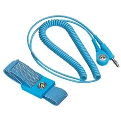 Handgelenkband mit Spiralkabel (Set) - hellblau
