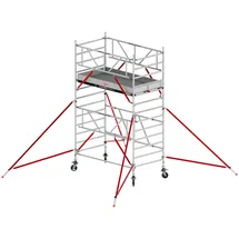 Altrex RS Tower 55-S mit Safe-Quick® 4,8m Arbeitshöhe Fiber-Deck 3,05m