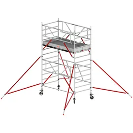 Altrex RS Tower 55-S mit Safe-Quick® 4,8m Arbeitshöhe Fiber-Deck 3,05m