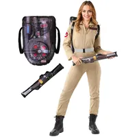 Funidelia Ghostbusters Kostüm für Damen, Offizielle Lizenz, Größe XXL Film und Serien, Gespenst - Verkleidung für Erwachsene für Partys, Karneval und Halloween
