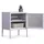 Coemo Nachtschrank Tokio 50 x 40 x 60 cm Weiß