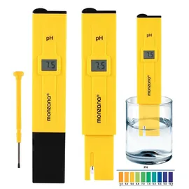 monzana Monzana® Wassertester 3in1 Set | Messgerät für PH TDS EC und Temperatur | Pool Tester Digital Wasserprüfer