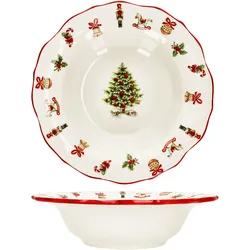 Maestro Natale Weihnachten Suppenteller aus Keramik - 965/23