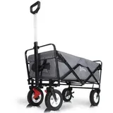 Sekey Bollerwagen 331148, faltbar, 200kg Traglast, 99 x 50 x 108cm (L/B/H), grau