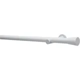 GARDINIA Gardinenstangen-Set Korfu Ø 28 weiß