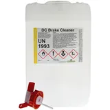 DC DruckChemie GmbH Bremsenreiniger Kanister 10L, acetonfrei + Auslaufhahn - Brake Cleaner - Teilereiniger zum Reinigen & Entfetten von Bremsen, Platten & Kupplungen