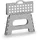Zeller Klapphocker 35 x 28 x 22 cm grau