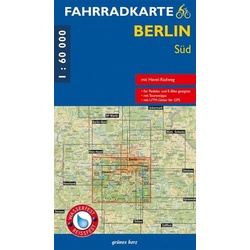 Fahrradkarte Berlin Süd 1:60.000