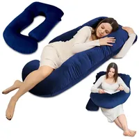 Totsy Baby Schwangerschaftskissen 180 cm Blau
