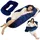 Totsy Baby Schwangerschaftskissen 180 cm Blau
