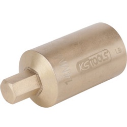 KS Tools BRONZEplus Bit-Stecknuss Innensechskant 3/4" 14 mm