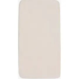 jollein Spannbettlaken Jersey-Baumwolle 70 x 140 - 75 x 150 cm beige