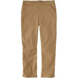 Carhartt Rigby Dungaree, Textilhose - Hellbraun - W32/L34