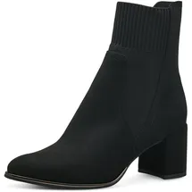 Marco Tozzi Damen Stiefeletten mit Absatz Spitz Elegant, Schwarz (Black), 39 EU