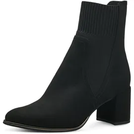 Marco Tozzi Damen Stiefeletten mit Absatz Spitz Elegant, Schwarz (Black), 39 EU