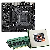 AMD Ryzen 7 5700G / ASRock B550M-HDV Mainboard Bundle / 32GB | CSL PC Aufrüstkit | AMD Ryzen 7 5700G 8X 3800 MHz, 32GB DDR4-RAM, GigLAN, 2X M.2 Port, USB 3.2 Gen1 | Aufrüstset | PC Tuning Kit