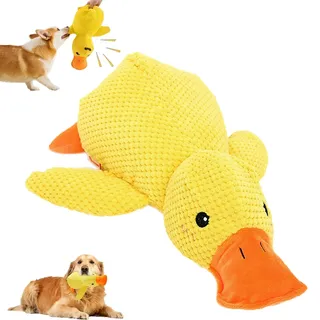 Pfotenstern Anti Stress Ente,anti Stress Ente Für Hunde,antistressente Für Hunde,pfotenstern Ente,pfotenstern Ente Hund,45cm Kuscheltier Ente, Niedliches Cartoon-Hundespielzeug,BeruhigendeEnteFürHunde