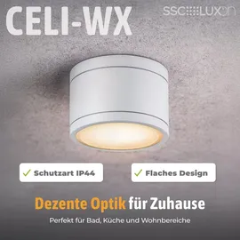 SSC-LUXon CELI-WX 4x rund weiß Aluminium