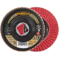 RHODIUS TOPline JUMBO SPEED P X-LOCK Fächerschleifscheibe 115 x