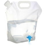 Kaxenig Faltbarer Wasserkanister, Faltkanister Mit Hahn, 5/10L Tragbar Faltbarer Trinkwasser, Wasserbehälter Wassertank Für Outdoor Camping, Wanderungen, Picknicks