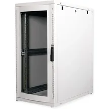 Roline 19 Zoll Serverschrank 26 HE 600x1000 BxT grau Plexiglas