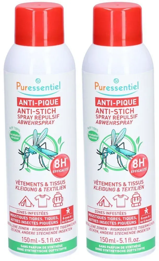 Puressentiel Anti-Zeiken Repellent Spray Kleidung & Stoffe