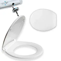 Wisa (eine Marke von Fluidmaster) Antares S Universal-Toilettensitz mit