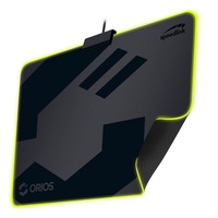 Speedlink ORIOS LED Gaming Mousepad - Gaming-Mauspad mit LED-beleuchtetem Rand - schwarz