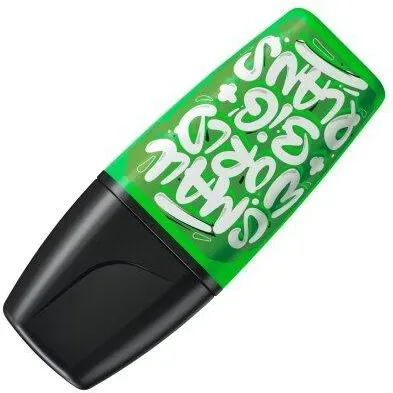 Textmarker - STABILO BOSS MINI by Snooze One - Einzelstift - grün