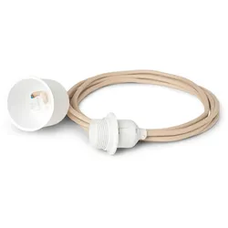 Ferm Living - Kabel für Pendelleuchten, 2 m, sand