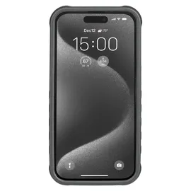 Topeak iPhone 15 Pro Handyhülle schwarz-grau